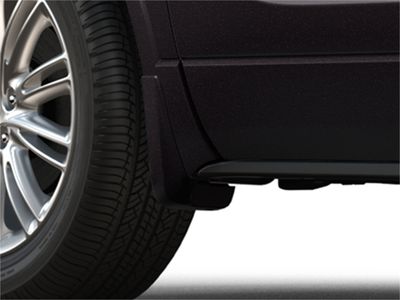 GM Front Molded Splash Guards in Midnight Amethyst Metallic 23433545