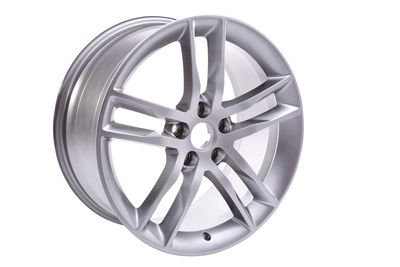 GM 19x9-Inch Aluminum 5-Split-Spoke Rear Wheel in Silver 19300916