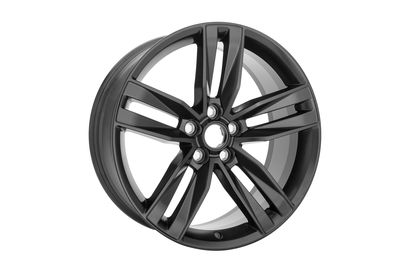 GM 20x8.5-Inch Aluminum 5-Split-Spoke Wheel in Low Gloss Black 23333843