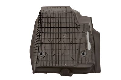 GM First-Row Premium All-Weather Floor Liners in Cocoa with GMC Logo 84369005