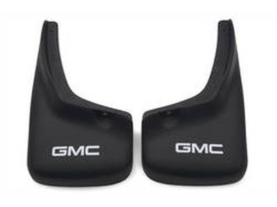 GM Splash Guards,Rear Set,Note:GMC Logo,Black 12497038