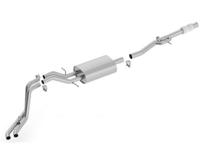 GM 6.2L Cat-Back Dual Exit Exhaust Upgrade System by Borla 19417234
