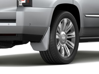 GM Rear Molded Splash Guards in Radiant Silver Metallic 22922805