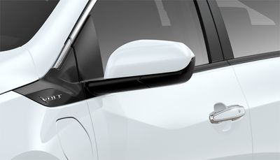 GM Outside Rearview Mirror Covers in Summit White 23249413