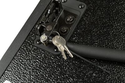 19302797 GM Standard Box Quad-Fold Hard Tonneau Cover by Fold-a-Cover in Black Product Photo 4 of 5