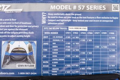 19329817 GM Standard Box Sportz Camping Tent by Napier Product Photo 2 of 4