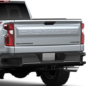 GM Silverado Custom Trail Boss Emblems in Black 84806911