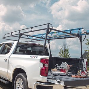 GM Full-Frame Steel Utility Ladder Rack by TracRac a division of Thule 19417971