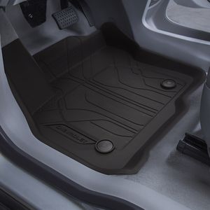 GM First-and Second-Row Premium All-Weather Floor Liners in Jet Black with Chevrolet Script 42686568