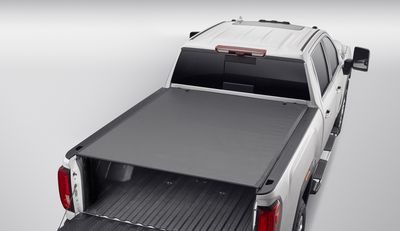 GM Standard Bed Soft Roll-Up Tonneau Cover with GMC Logo 84228330