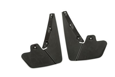 GM Rear Molded Splash Guards in Radiant Silver Metallic 22922805