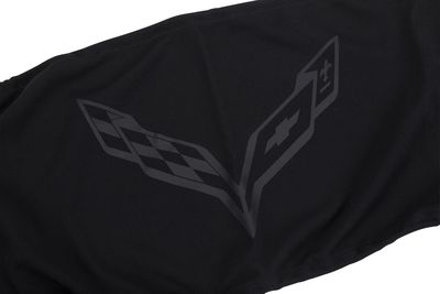 GM Upper Cargo Shade in Black with Crossed Flags Logo 22952947