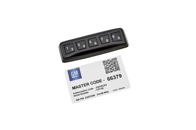 GM Keyless Entry Keypad 23473339