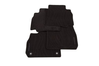 GM First-and Second-Row Premium Carpeted Floor Mats in Very Dark Atmosphere with LaCrosse Script 26668497