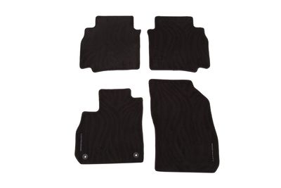 GM First-and Second-Row Premium Carpeted Floor Mats in Very Dark Atmosphere with LaCrosse Script 26668497