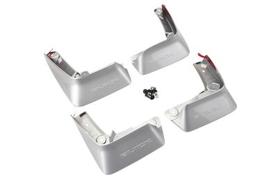 GM Front and Rear Splash Guards in Quicksilver Metallic 26682598