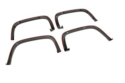GM Front and Rear Fender Flare Set in Black 84219304