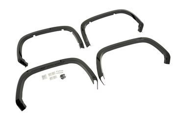GM Front and Rear Fender Flare Set in Black 84219304