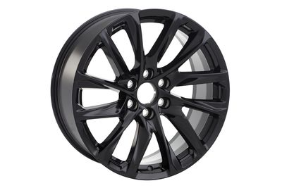 GM 22x9-Inch Alloy 12-Spoke Wheel in Gloss Black 84586634