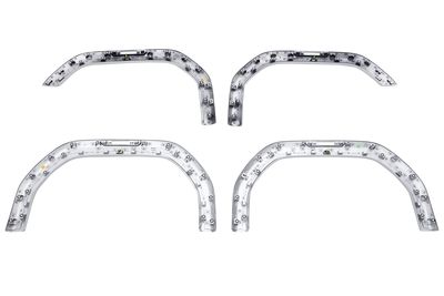 GM Front and Rear Fender Flare Set in Quicksilver 84856618