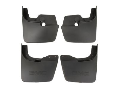 23278170 GM Rear Splash Guards in Black with GMC Logo Product Photo 1 of 1