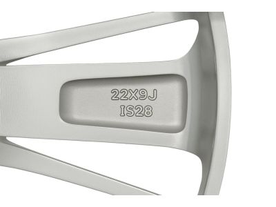 84040803 GM 22x9-Inch Aluminum Multi-Spoke Wheel in Dark Android and Polished Finish Product Photo 2 of 3