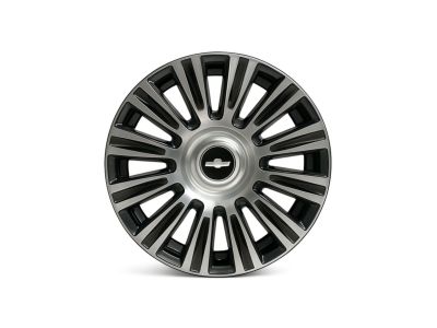 GM 84040803 22x9-Inch Aluminum Multi-Spoke Wheel in Dark Android and Polished Finish 84040803 GM 22x9-Inch Aluminum Multi-Spoke Wheel in Dark Android and Polished Finish Product Photo 1 of 3