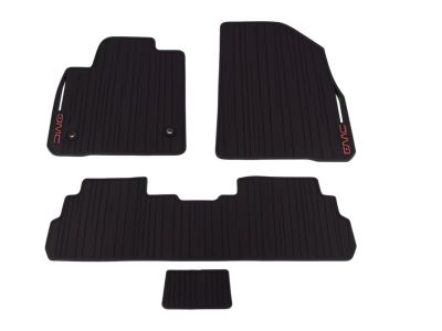 84042970 GM Third-Row One-Piece Premium All-Weather Floor Mat in Jet Black (for Models with Second-Row Bench Seat) Product Photo 3 of 7