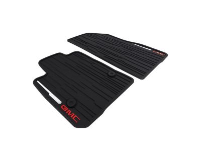 84042974 GM Third-Row One-Piece Premium All-Weather Floor Mat in Jet Black (for Models with Second-Row Captain's Chairs) Product Photo 4 of 7