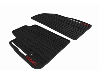 84042974 GM Third-Row One-Piece Premium All-Weather Floor Mat in Jet Black (for Models with Second-Row Captain's Chairs) Product Photo 5 of 7