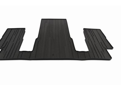 84042974 GM Third-Row One-Piece Premium All-Weather Floor Mat in Jet Black (for Models with Second-Row Captain's Chairs) Product Photo 6 of 7
