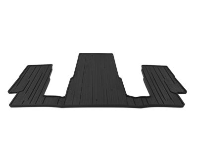 84042974 GM Third-Row One-Piece Premium All-Weather Floor Mat in Jet Black (for Models with Second-Row Captain's Chairs) Product Photo 7 of 7