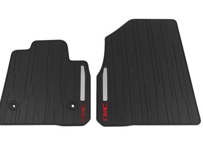 84042974 GM Third-Row One-Piece Premium All-Weather Floor Mat in Jet Black (for Models with Second-Row Captain's Chairs) Product Photo 1 of 7