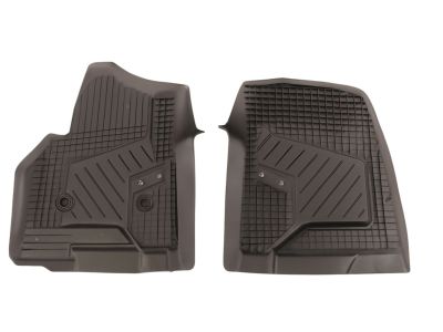 84185475 GM First-Row Premium All-Weather Floor Liners in Cocoa with GMC Logo (for Models with Center Console) Product Photo 3 of 6
