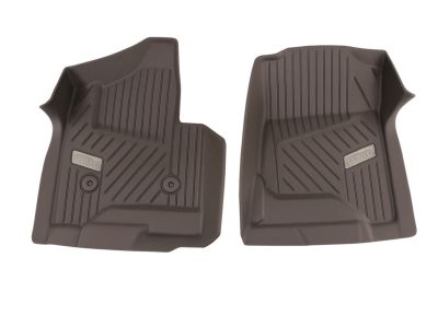 84185475 GM First-Row Premium All-Weather Floor Liners in Cocoa with GMC Logo (for Models with Center Console) Product Photo 4 of 6