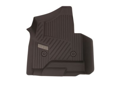 84185475 GM First-Row Premium All-Weather Floor Liners in Cocoa with GMC Logo (for Models with Center Console) Product Photo 6 of 6