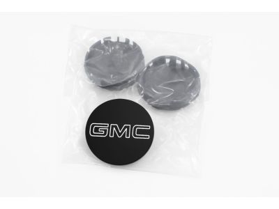 84388508 GM Center Cap in Black with Black GMC Logo Product Photo 1 of 2