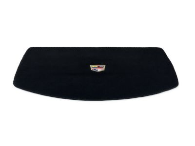 84448702 GM Premium Carpeted Cargo Area Mat in Jet Black with Cadillac Logo Product Photo 1 of 1