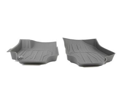 84449401 GM First-Row Premium All-Weather Floor Liners in Jet Black with GMC Logo Product Photo 6 of 7