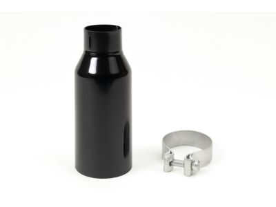 84521819 GM 4.3L or 5.3L Black Chrome Single Outlet Exhaust Tip with Bowtie Logo Product Photo 2 of 7