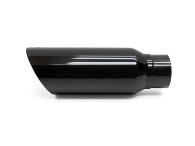 84521819 GM 4.3L or 5.3L Black Chrome Single Outlet Exhaust Tip with Bowtie Logo Product Photo 7 of 7