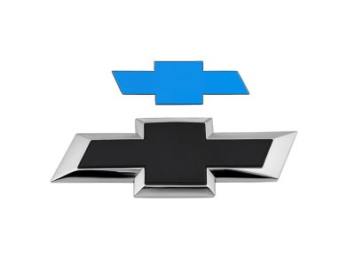 84722856 GM Front and Rear Bowtie Emblems in Black Product Photo 3 of 4