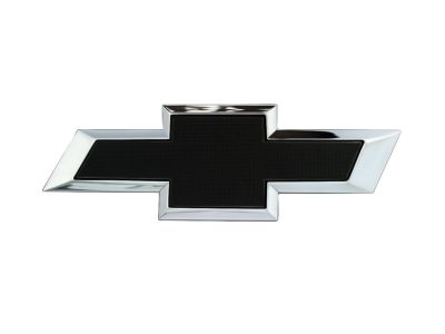 84722856 GM Front and Rear Bowtie Emblems in Black Product Photo 4 of 4
