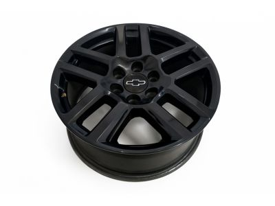 84939095 GM 20x9-Inch Aluminum 5-Split-Spoke Wheel in High Gloss Black Product Photo 2 of 3