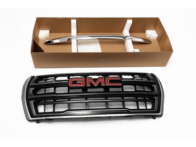 84960263 GM Grille in Black with Gloss Black Surround and GMC Logo (not for use on Denali models) Product Photo 1 of 4