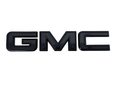 85053058 GM GMC Emblem in Black Product Photo 5 of 7
