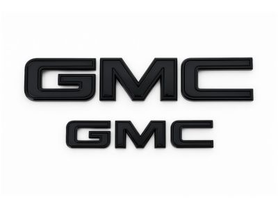 85053058 GM GMC Emblem in Black Product Photo 7 of 7