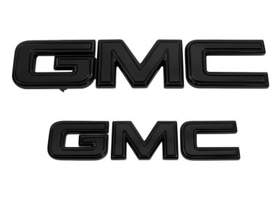 85053058 GM GMC Emblem in Black Product Photo 1 of 7