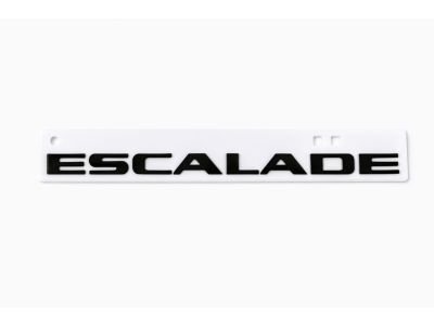 85053409 GM Escalade Emblems in Black Product Photo 2 of 7