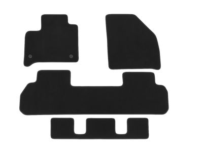 85136052 GM First-, Second- and Third-Row Carpeted Floor Mats in Jet Black for Models with Second-Row Captain's Chairs Product Photo 8 of 8